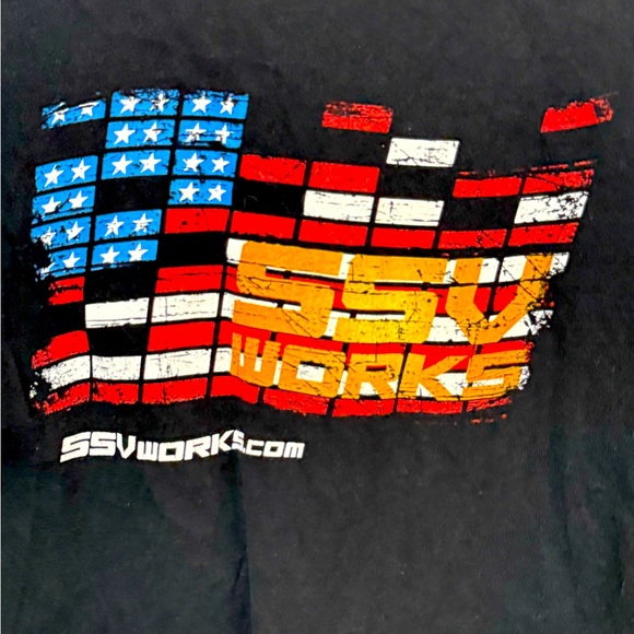 SSV Works Polaris RZR Off Road Racing 4X4 Black Men’s 2XL T-Shirt - Picture 5 of 5